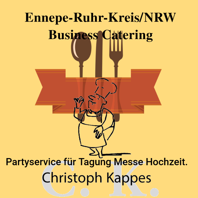 Ennepe-Ruhr-Kreis/NRW Partyservice für Tagung Messe Hochzeit. | Business Catering